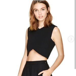 Aritzia Talula crop top - RED